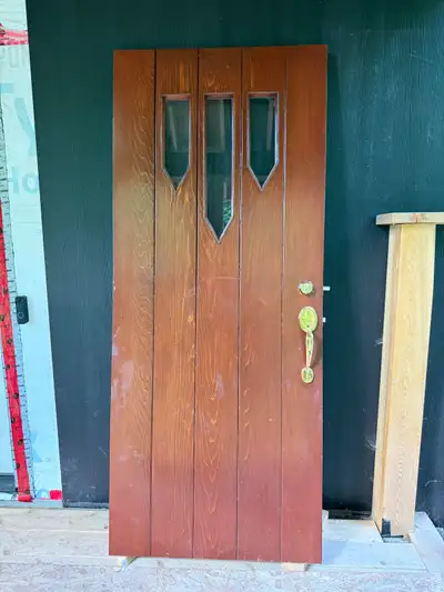 Solid wood entry door, View more