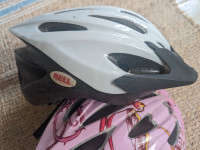 Girls-Youth & Unisex BELL Bike Helmets, $ 8 each