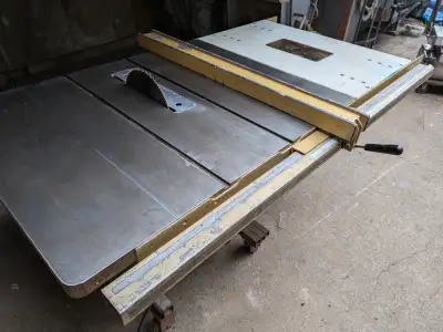 Powermatic 68 table saw, View more
