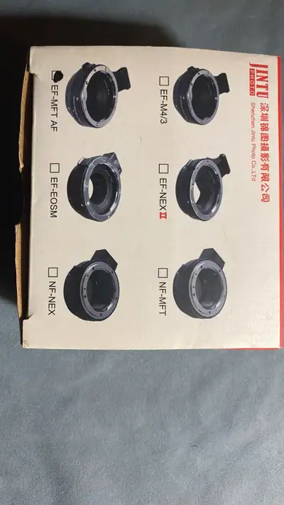 Jintu electronic adapter for Canon lenses , View more