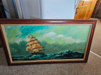 USS Constitution painting by Stuart