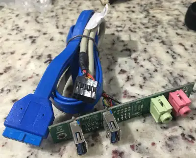 2xUSB 3.0 + Microphone + Headphone Header, View more