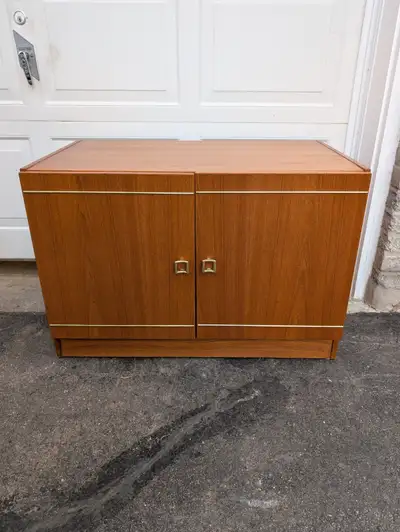 Mid Century Side Table Cabinet, View more