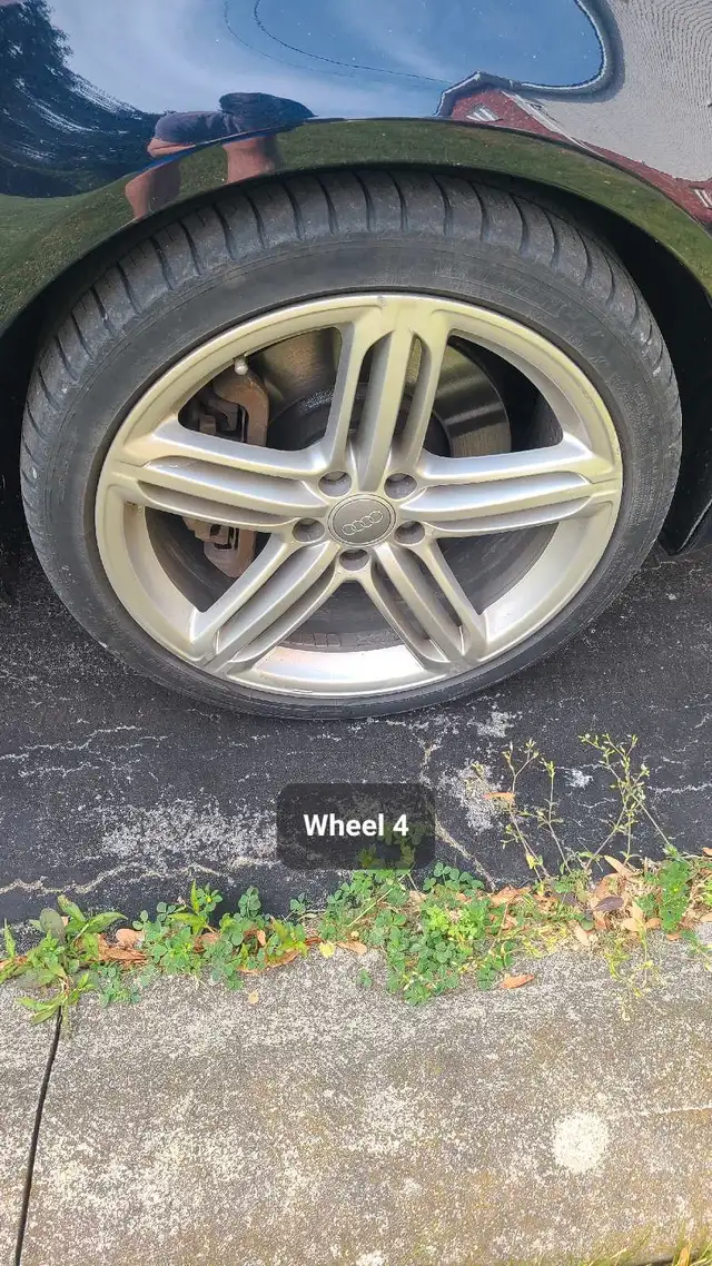 Audi S4 Wheels OEM 19"Peelers Michelin AS3+  in Tires & Rims in Hamilton - Image 7