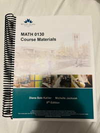 Math 0130 Course Materials
