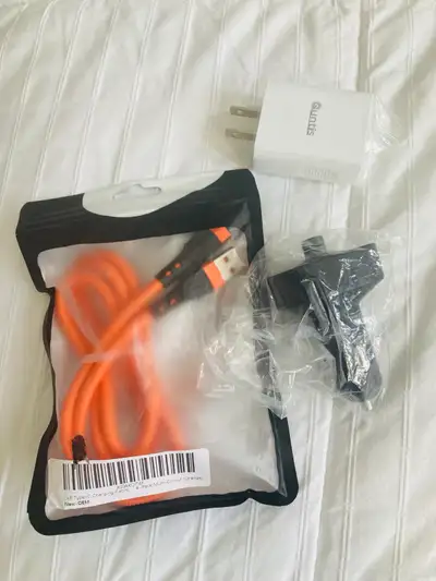 Car Adapter and extra chargers, View more