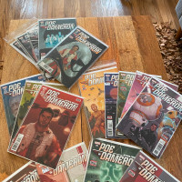 Marvel Pie Dameron Comic Books (19 in total)
