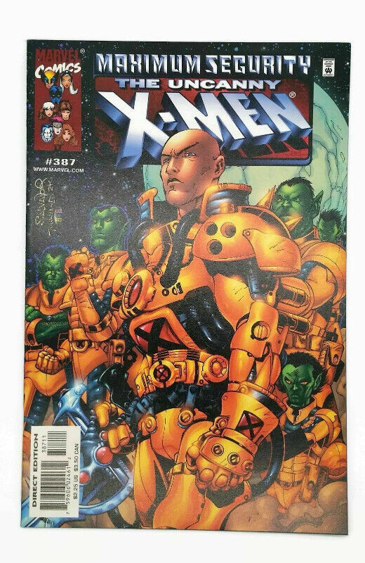Marvel Comics The Uncanny X-Men #387 Maximum Security Comic Book dans Bandes dessinées  à Longueuil/Rive Sud