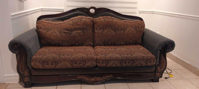 Ensemble de salon à donner dans Sofas et futons  à Ville de Montréal
