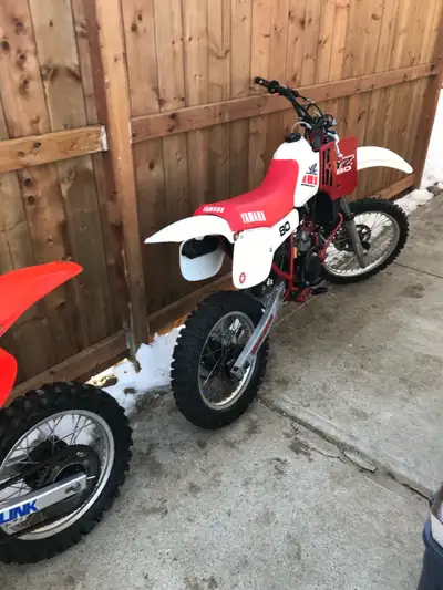 Looking to buy old dirt bikes from the 80s. Yamaha YZ, Honda CR Any thing from 50 to 500cc Running o...