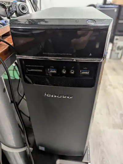 Lenovo Mini Tower intel I5-6400 8gb RAM 120GB SSD+500GB Win 11, View more