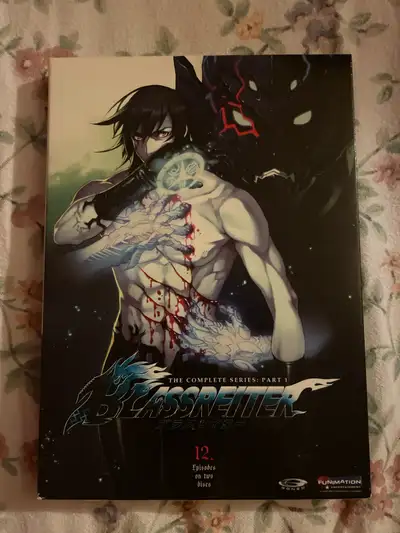 Selling a used Blassreiter: The Complete Series Part 1 DVD set, featuring 12 episodes in two discs....