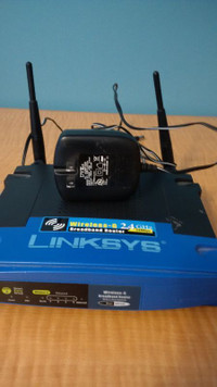 LINKSY'S Wireless-G Broadband Router and USB adapter