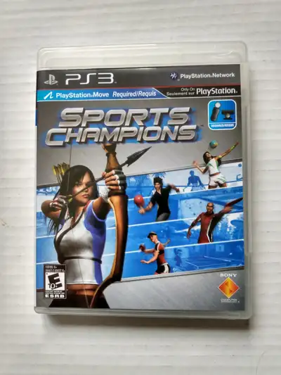 SPORTS CHAMPIONS PS3 PLAYSTATION MOVES GAME MINT, View more