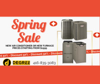 Best Deal On  New Air Conditioner or New Furnace