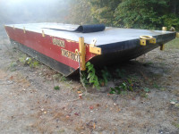 Solid Steel Barge 8'x 30' x 4' HD high comes with HD steel ramps