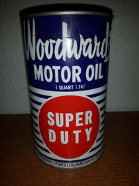 Vintage Woodward's Motor Oil - 1 quart can