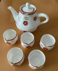 Dainty Bone China Chinese tea set