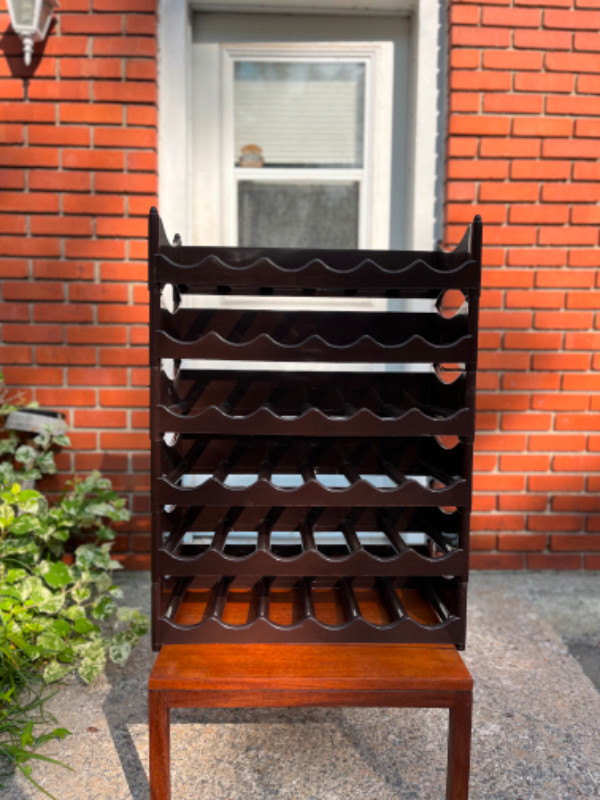 Space age wine rack vintage rack pour 36 bouteilles de vin in Other in City of Montréal - Image 3
