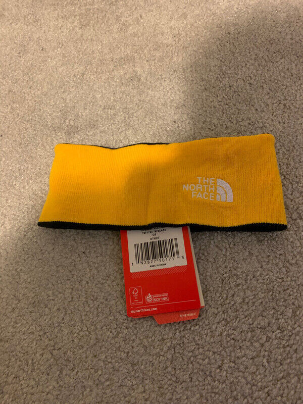 Blue & Yellow North Face Reversible Chizzler Headband in Other in City of Toronto - Image 3