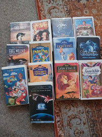 VHS MOVIES Family and kids
