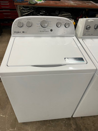  Whirlpool top load washer with removable agitator
