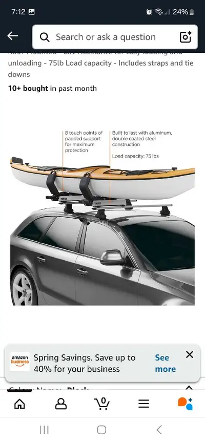 Hullavator and roof rack  for sale, View more