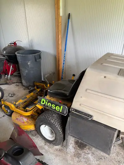 walker diesel mower, Voir plus