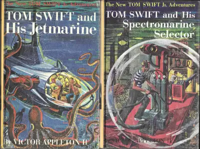 2 TOM SWIFT JR: #2 His Jetmarine & #15 Spectromarine Selector, View more