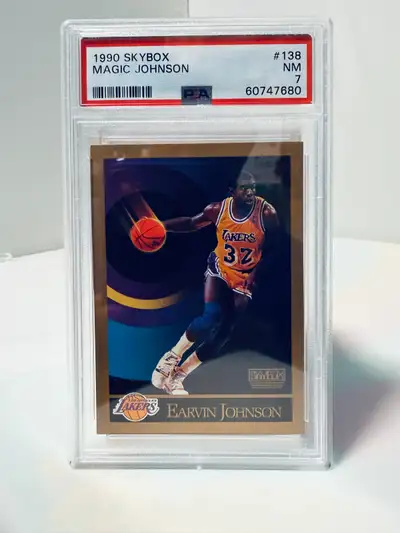 PSA  1990 Skybox Magic Johnson #138, View more