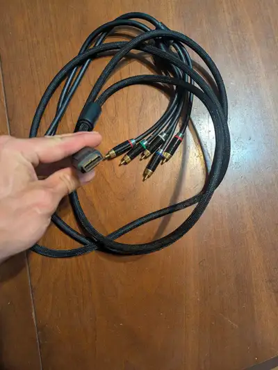 PlayStation Component Video Cable, View more