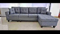 Brand New Sectional  Fabric SofaFree Delivery on Sectional Sofas