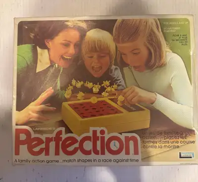 Get ready to race against the clock with this vintage Lakeside Perfection game! This version is in n...