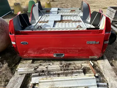 2000 era f250 truck box, long box. No rust. Was new when removed.