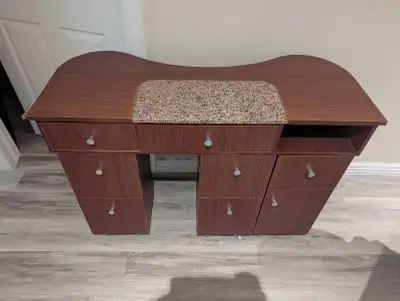 Mobile Office Desk with Lots of Storage & Wheels, View more