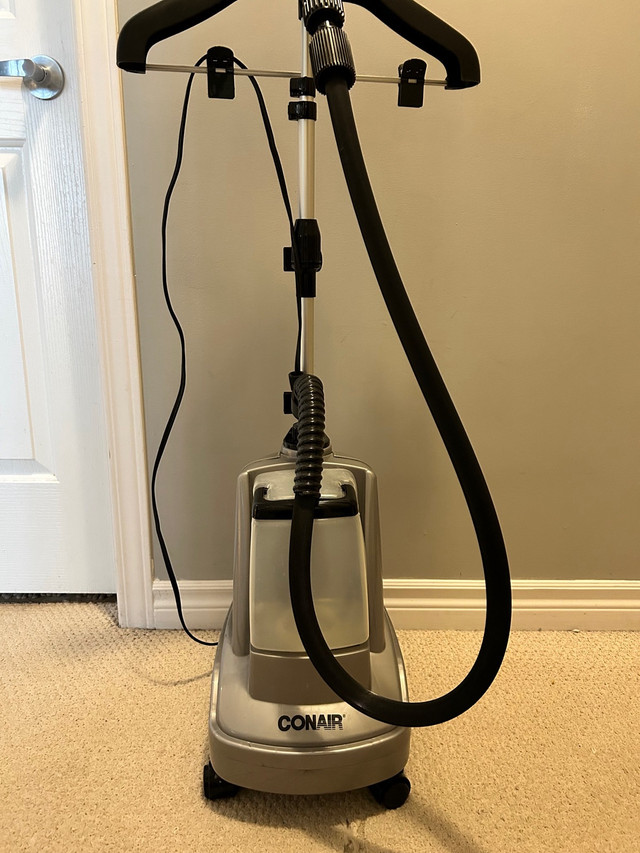 Conair Deluxe Upright Fabric Steamer with BONUS Attachements  in Irons & Garment Steamers in Cambridge - Image 3