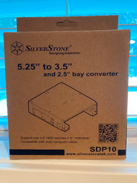 Silverstone SDP10B - Bracket 5.25 to 3.5