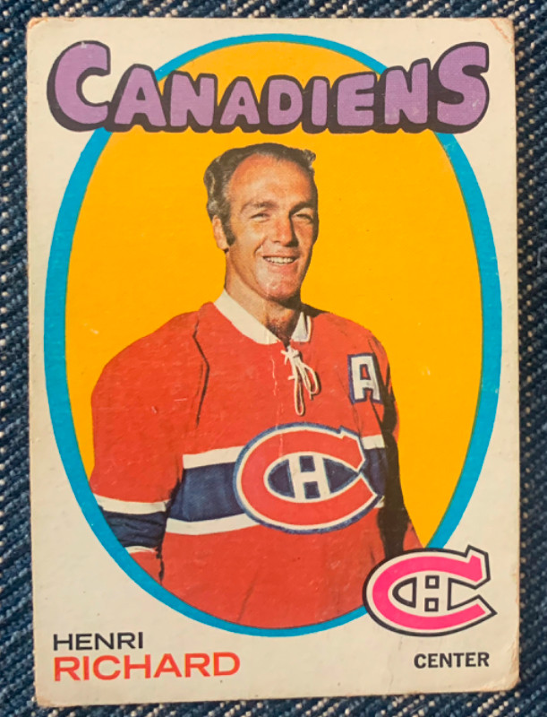 1971-72 Topps Hockey cards dans Art et objets de collection  à Ville de Montréal - Image 4