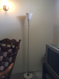 Torch floor lamp