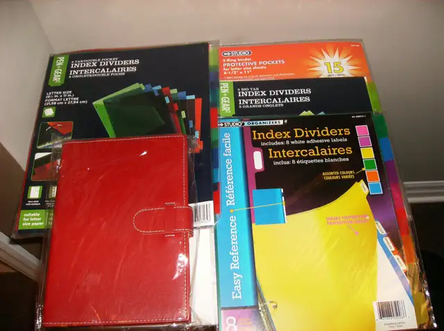 $15 NEW Items - Notebook, School Supplies, Coat Rack