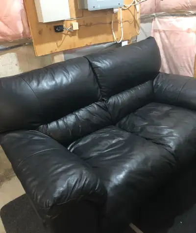 leather couch , View more