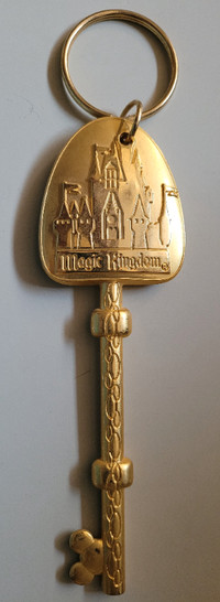 Vintage Disney Magic Kingdom Key To Snow White's Castle