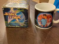 Vintage Dr. McKoy Star Trek Mug with original box Mint $25
