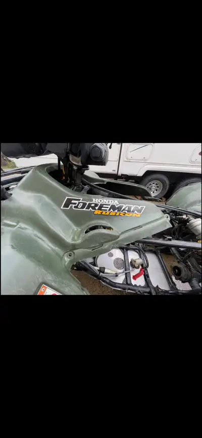 2003 Honda foreman Rubicon 500 4x4 complete part out , View more
