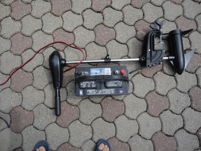 Duramax Drifter 1 Trolling Motor Without Battery Boat Parts, Trailers