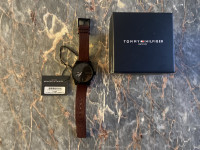 Tommy Hilfiger Men's Quartz Leather Strap Watch