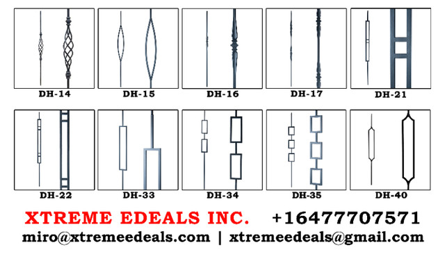 Iron Stair Balusters, Shoes, Connectors in Home Décor & Accents in Mississauga / Peel Region - Image 3