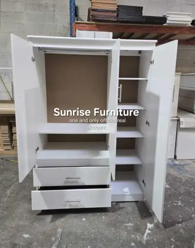 3 door wardrobe closet cupboard wardrobe brand new wardrobe, View more