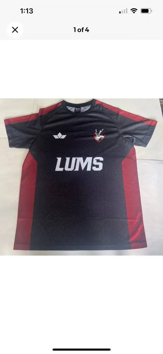Lums Football Club Soccer Jersey Shirt Anjum Mens XL By Marvel  in Men's in Kingston - Image 2