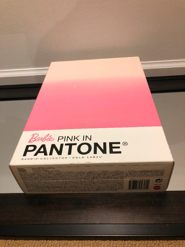 Barbie Doll Pop Culture PINK in PANTONE Gold Label 2011 New in Arts & Collectibles in Vancouver